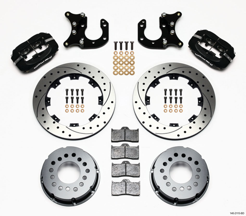 Wilwood P/S Rear Disc Kit Big Ford 2.36 MPN WIL140-2115-BD For Ford