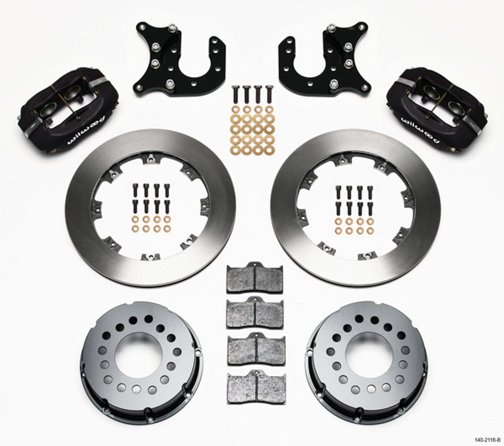 Wilwood P/S Rear Brake Kit Mopar/Dana MPN WIL140-2116-B For Mopar