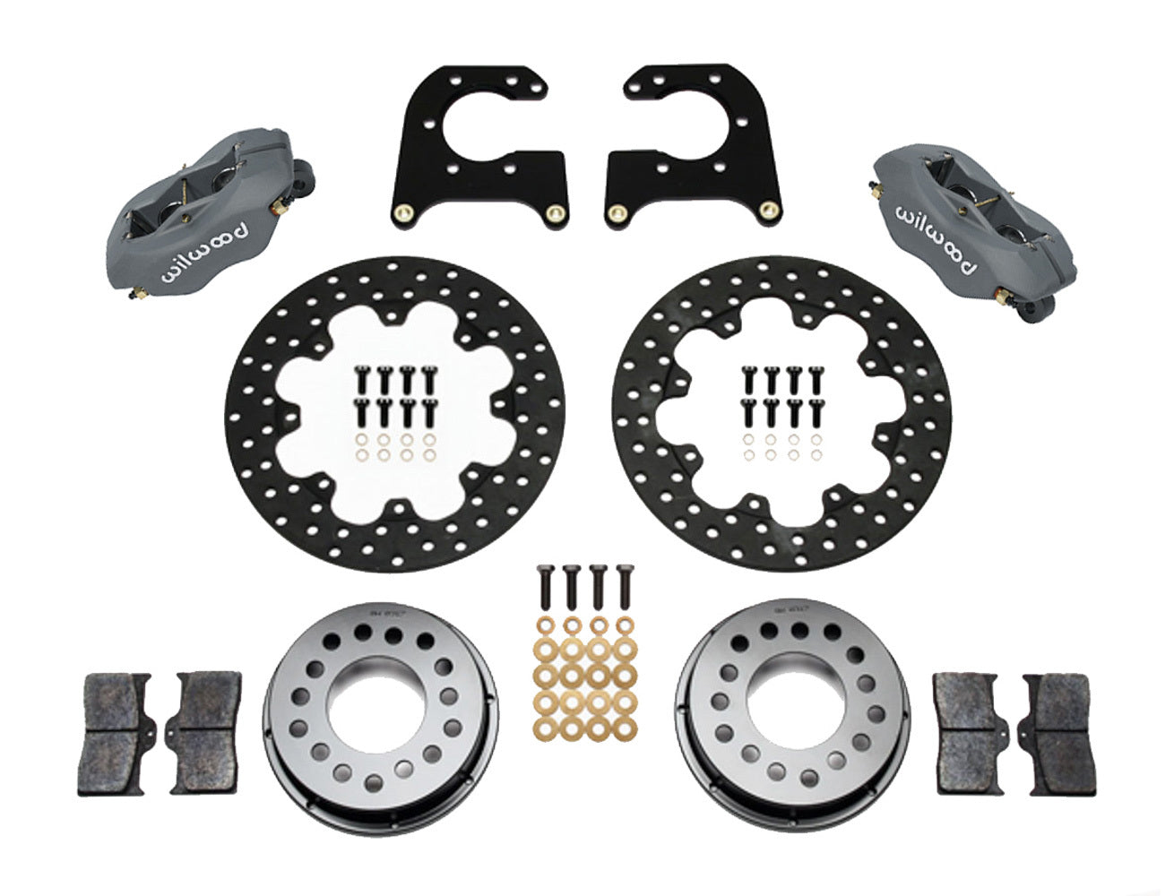 WILWOOD Drag Rear Disc Brake Kit New Big Ford WIL140-2119-BD