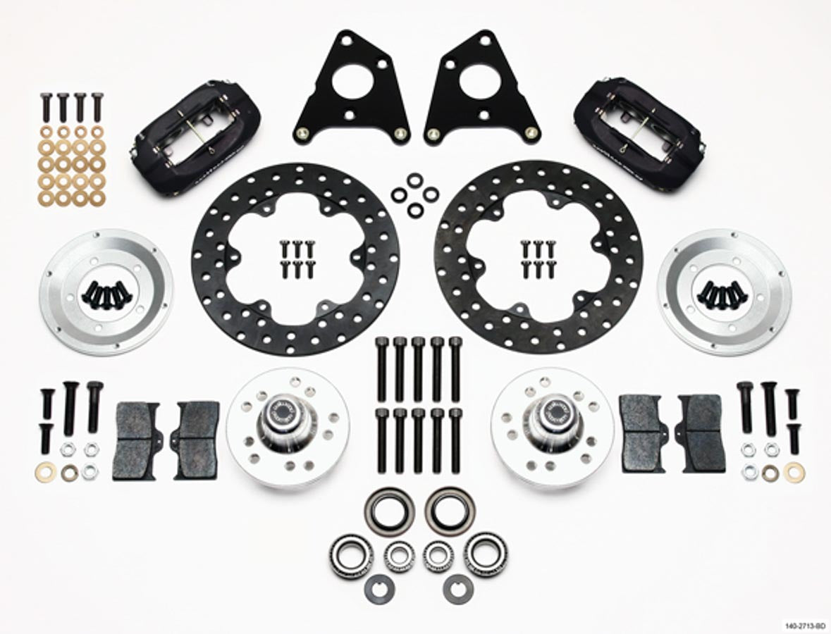 Wilwood Drag Front MD A Body 10in Drum 65-72 Drilled MPN WIL140-2713-BD For Dodge A-Body 1965-72