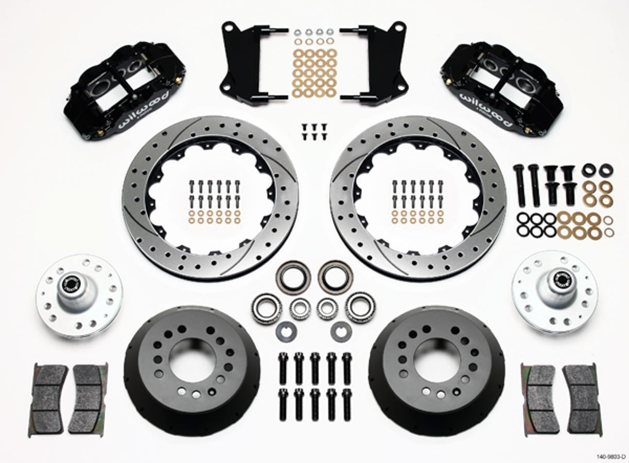 Wilwood BB Front Kit Camaro Nova- Chevelle MPN WIL140-9803-D For GM A-Body, F-Body 1964-72