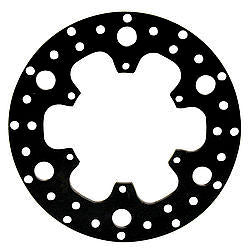 Wilwood Rotor 6BT .350in 10.5 x 5.5 Frt Midget Drilled MPN WIL160-3455