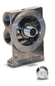 Wix Racing Filters Remote Oil Filter Mount 3/4-16 Dual Inlet/Outlet MPN WIX24764