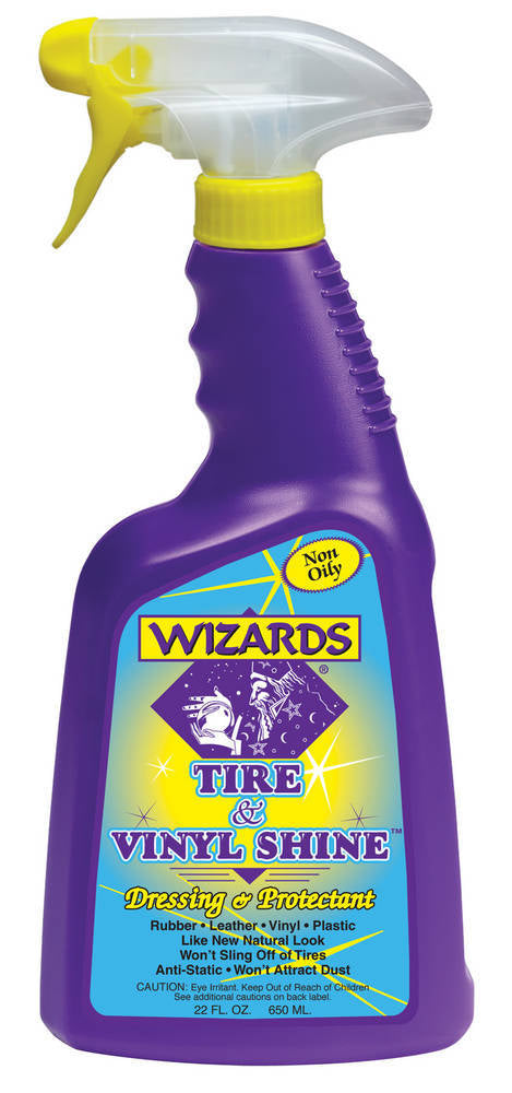 WIZARD PRODUCTS Tire & Vinyl Shine 22oz. WIZ11055