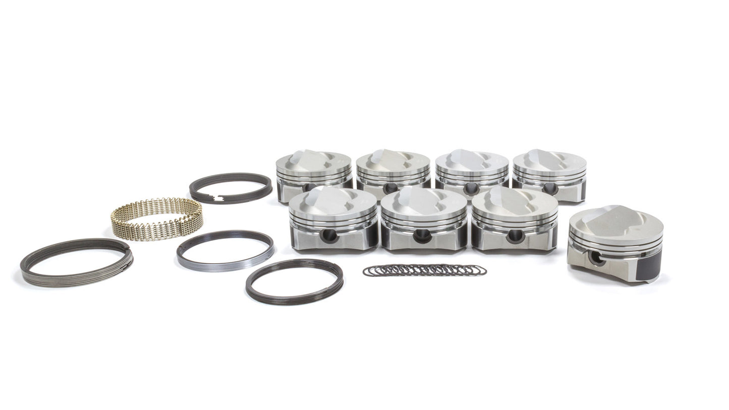 Wiseco-Pro Tru SBC Domed Piston Set 4.165 Bore +8cc MPN WPTPTS535A4 For Chevy