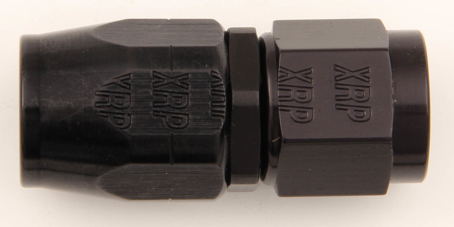 XRP-XTREME RACING PROD. #6 Str Hose End Black XRP100006BB