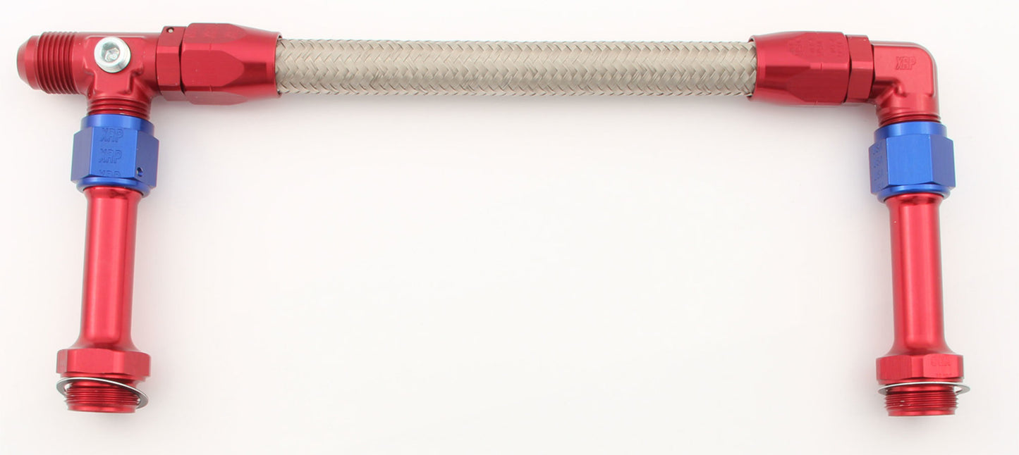 XRP-XTREME RACING PROD. Hly Fuel Line Kit #8 Male Inlet XRP731008