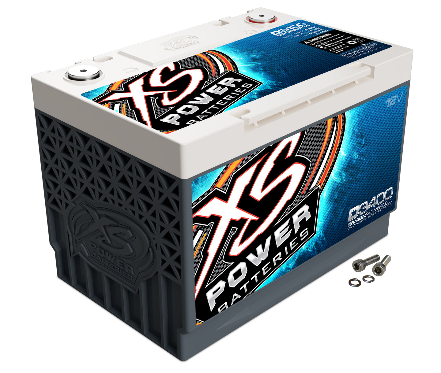 Xs Power Battery XS Power AGM Battery 12 Volt 1000A CA MPN XSPD3400 For GM
