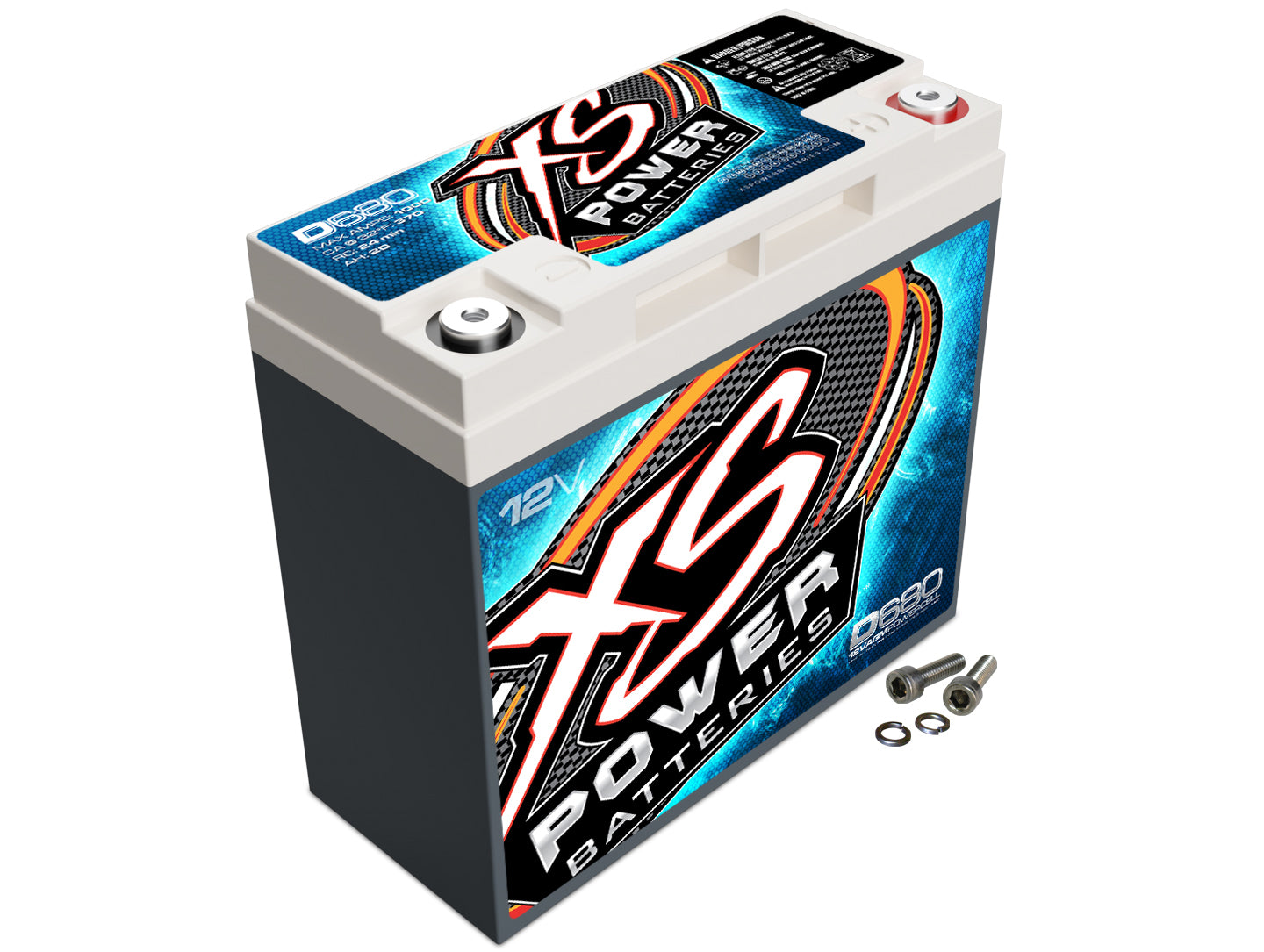 Xs Power Battery XS Power AGM Battery 12 Volt 370A CA MPN XSPD680 For GM