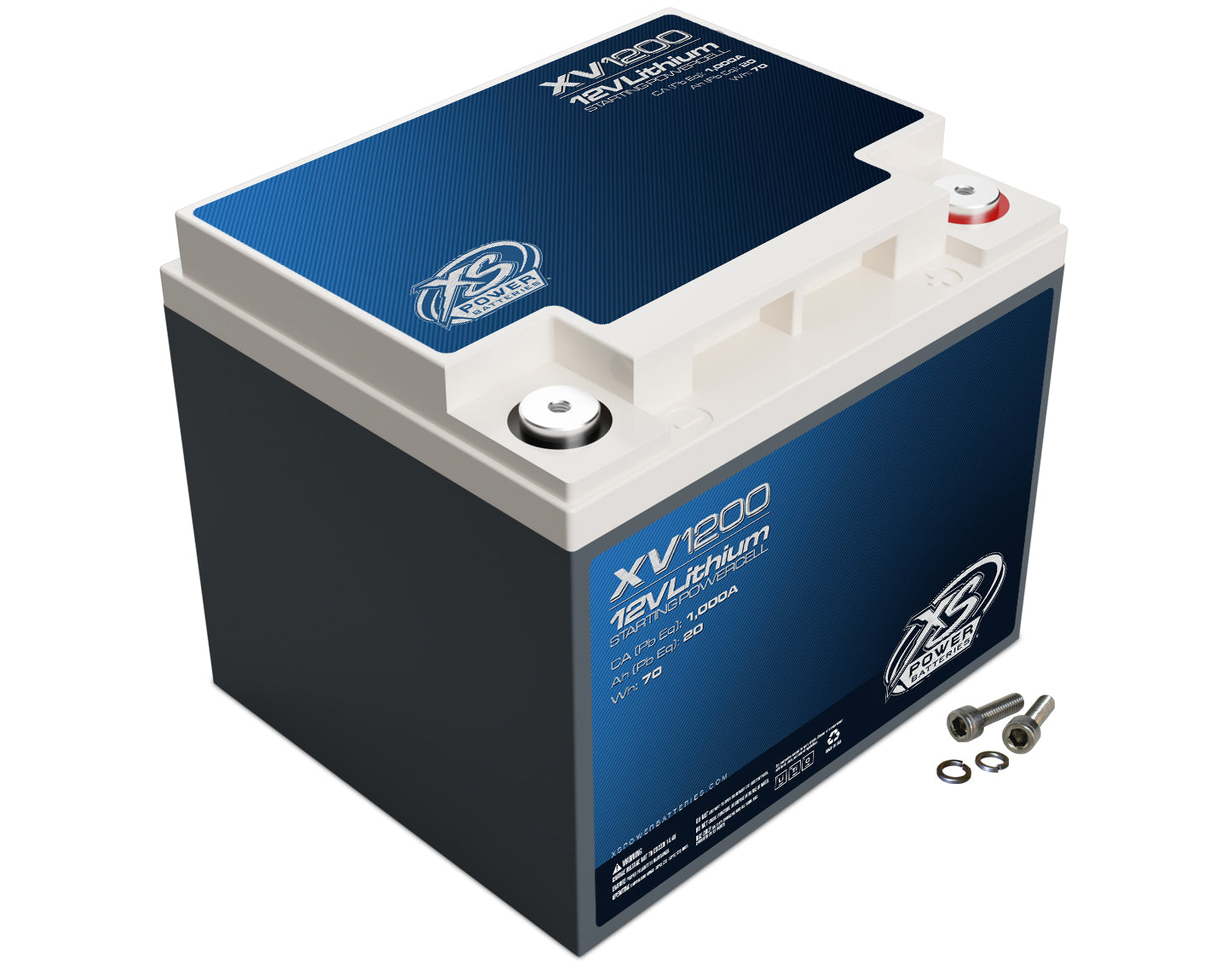 Xs Power Battery Lithium Titan8 XV Series 12 Volt Battery 1000 CA MPN XSPXV1200