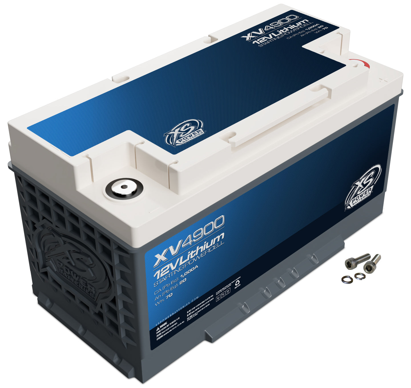 XS POWER BATTERY Lithium Titan8 XV Series 12 Volt Battery 1000 CA XSPXV4900