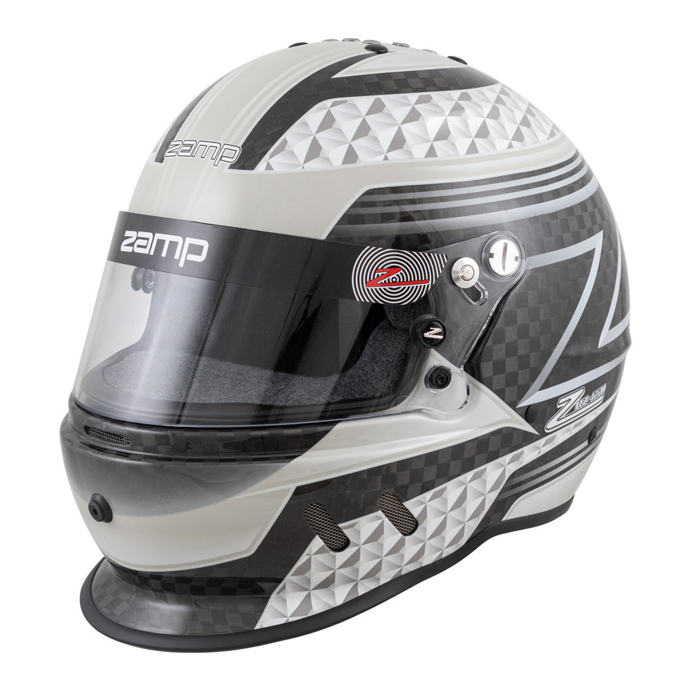 Zamp Helmet RZ-65D Carbon XX-Large Blk/Gray SA2020 MPN ZAMH775C15XXL
