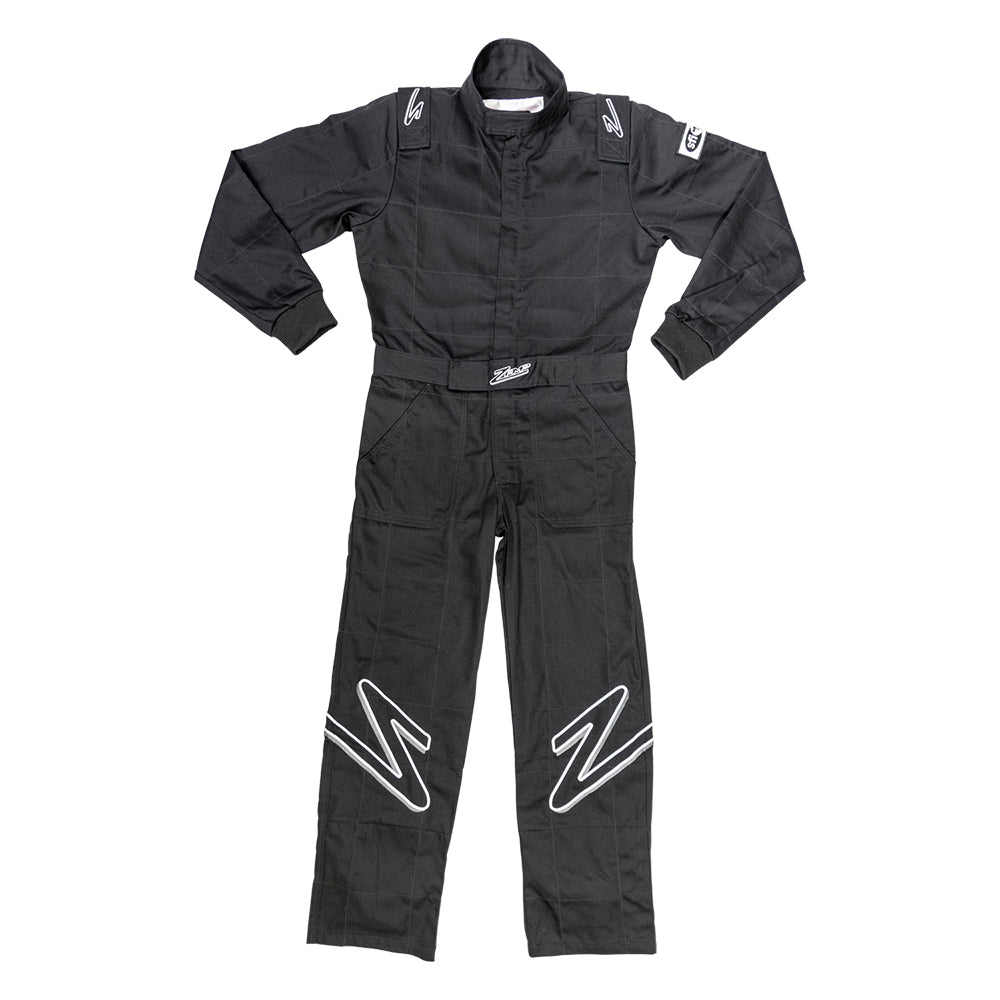 Zamp Suit ZR-10 Black Youth X-Large SFI 3.2A/1 MPN ZAMR010003YXL