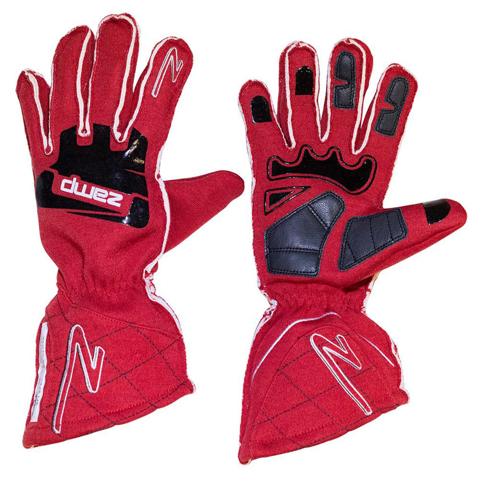 Zamp Gloves ZR-50 Red X-Large Multi-Layer SFI 3.3/5 MPN ZAMRG10002XL