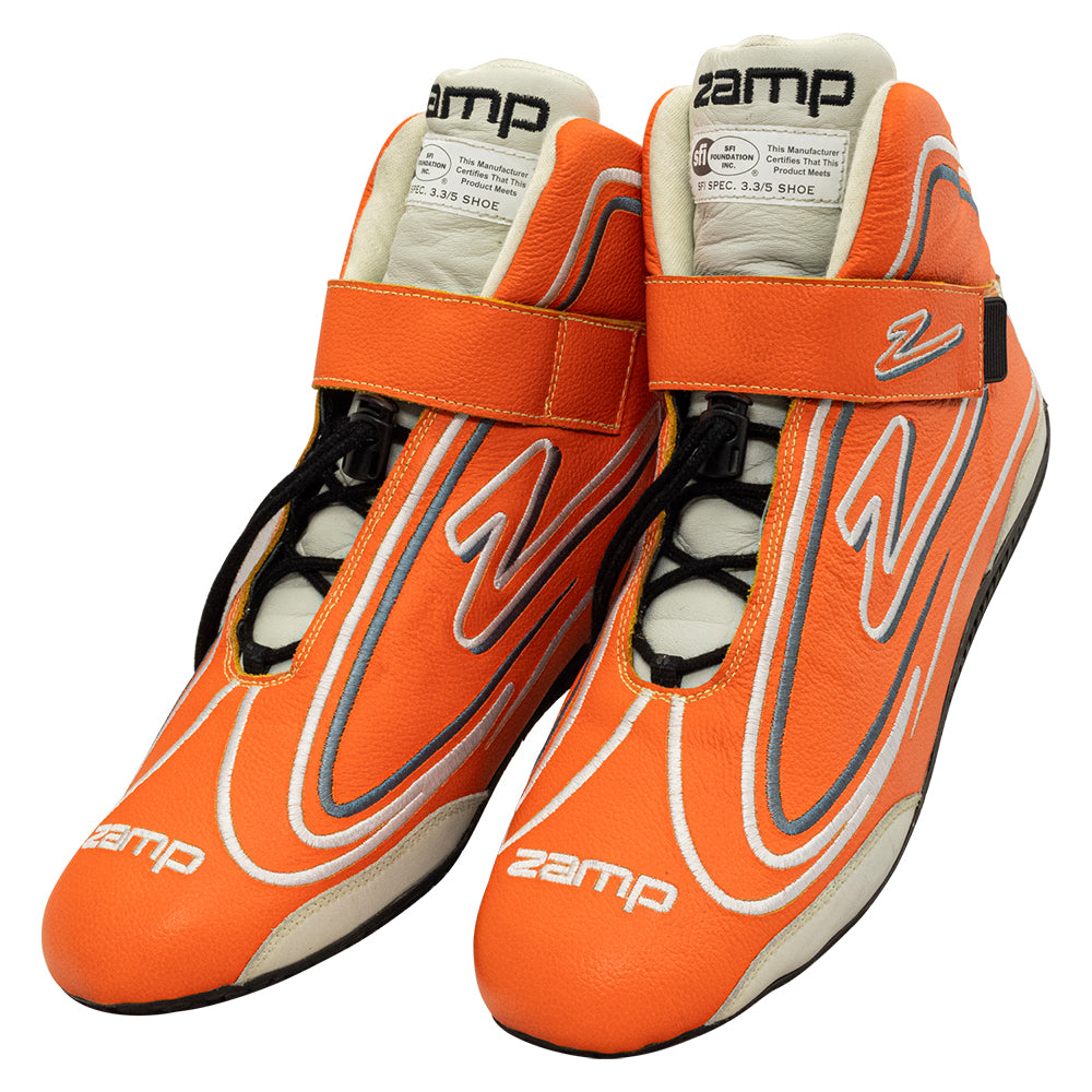 Zamp Shoe ZR-50 Neon Orange Size 9 SFI 3.3/5 MPN ZAMRS003C0809