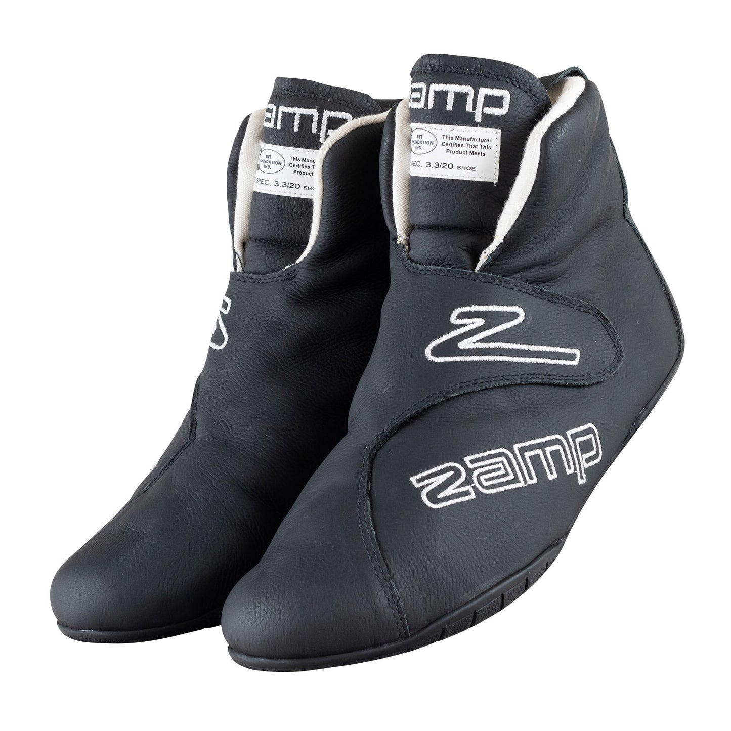 Zamp Shoe Drag Black Size 8 SFI 3.3/20 MPN ZAMRS006C0108
