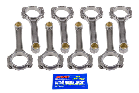 Scat Enterprises  SBC 4340 Forged I-Beam Rods 6.000 w/ARP2000  SCA2-ICR6000-7/16A