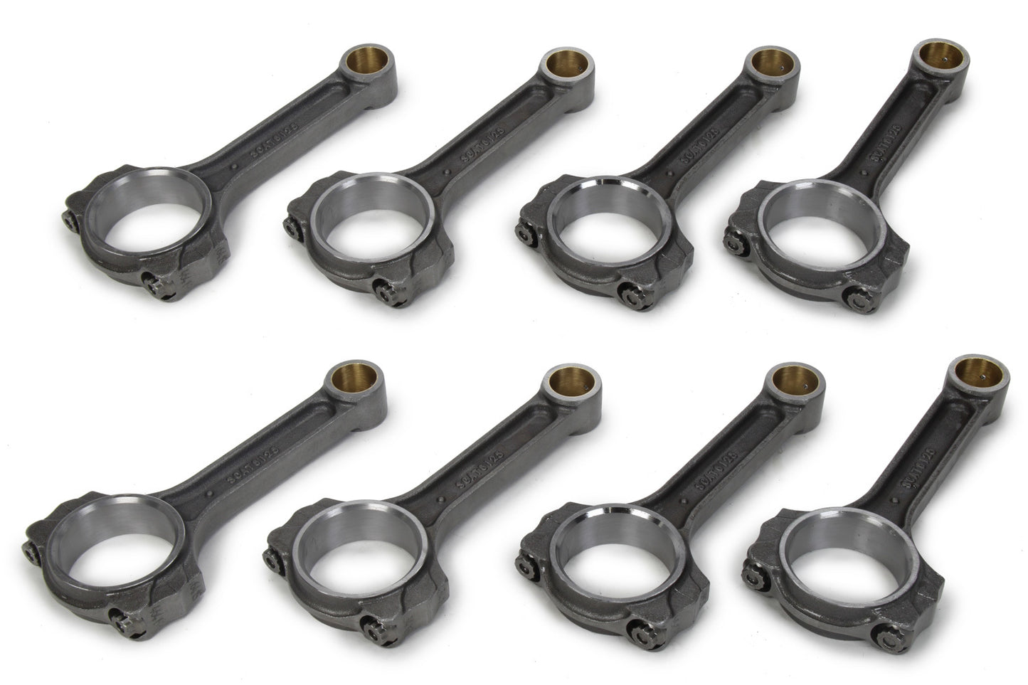 Scat Enterprises  SBC 4340 Forged I-Beam Rods 6.125  SCA2-ICR6125-2000-7/16