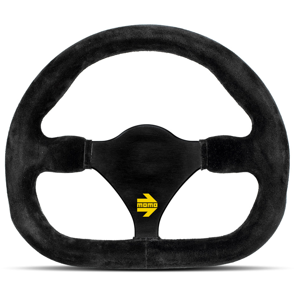 Momo Automotive Accessories  MOD 27 Steering Wheel Black Suede  MOMR1925/29S