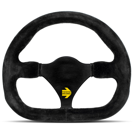 Momo Automotive Accessories  MOD 27 Steering Wheel Black Suede  MOMR1925/29S
