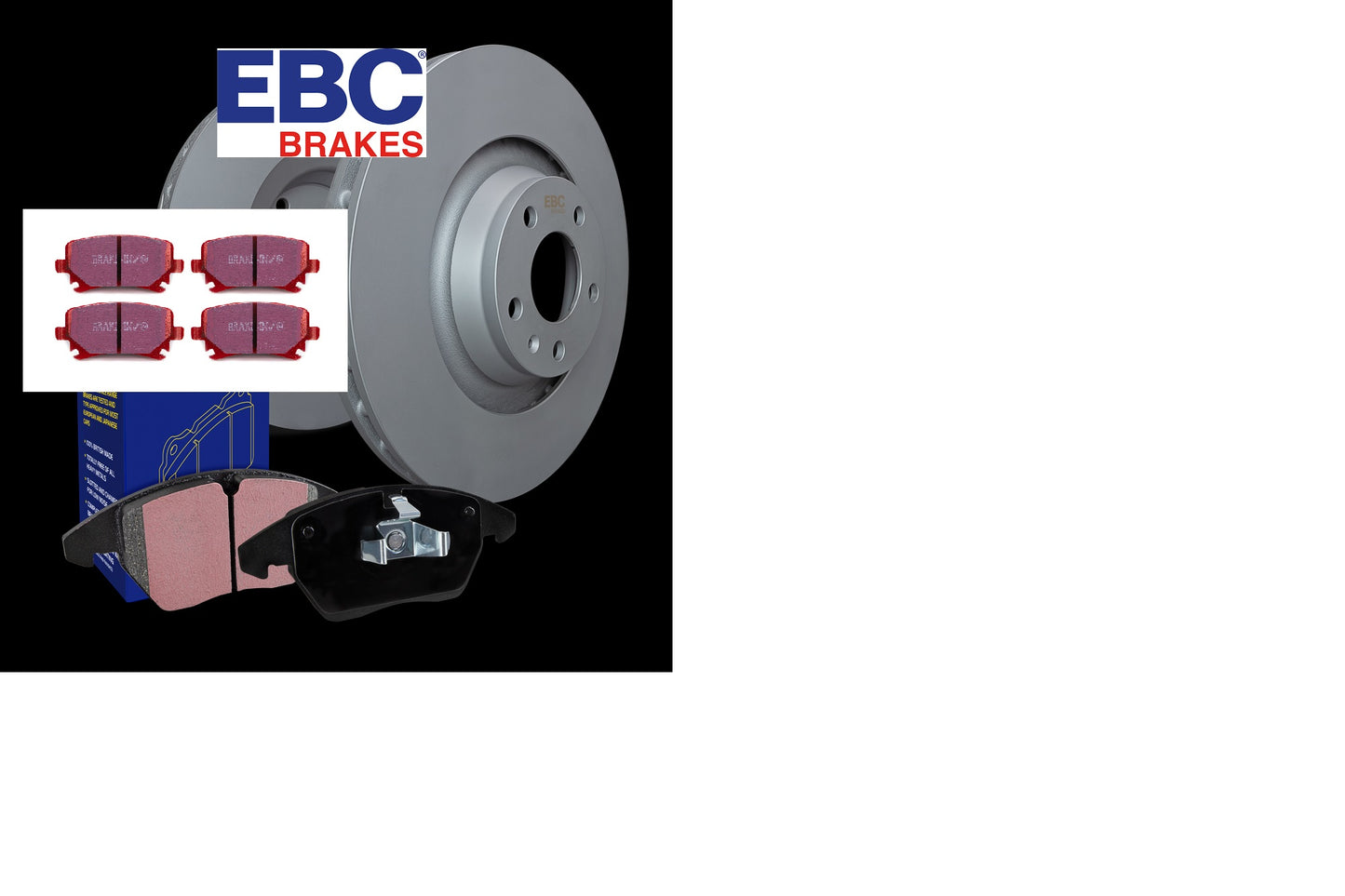 EBC Brakes  Brake Pads Redstuff Front Subaru 14-18  EBCDP31583C