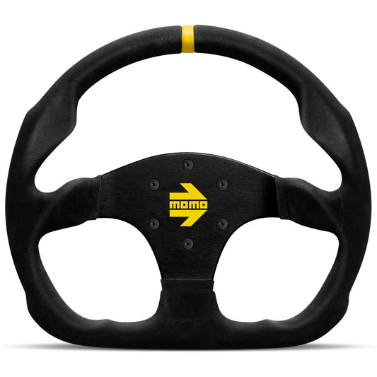 Momo Automotive Accessories  MOD 30 Steering Wheel Black Suede  MOMR1960/32S