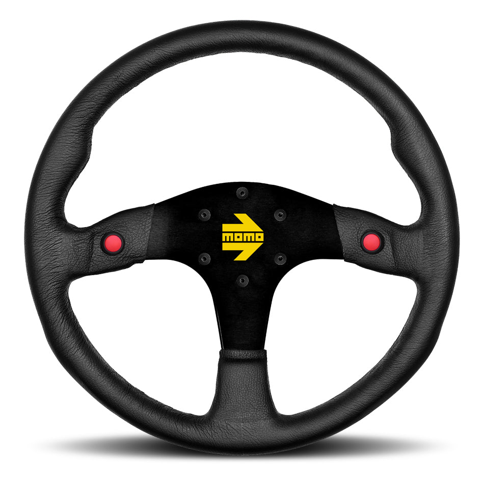 Momo Automotive Accessories  MOD 80 Steering Wheel Black Leather  MOMR1980/35L