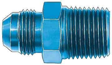 Aeroquip   ST Alum #6 Flare- 1/4in Pipe - Bulk  AERFBM2004