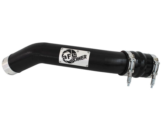 Afe Power BladeRunner 3in Aluminum Hot Charge Pipe Black MPN AFE46-20148-B For Ford Fullsize Truck 2011-16
