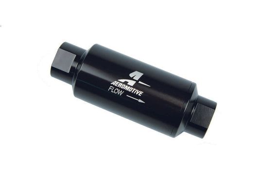 Aeromotive  Inline Fuel Filter - 10 Micron- Black 12321