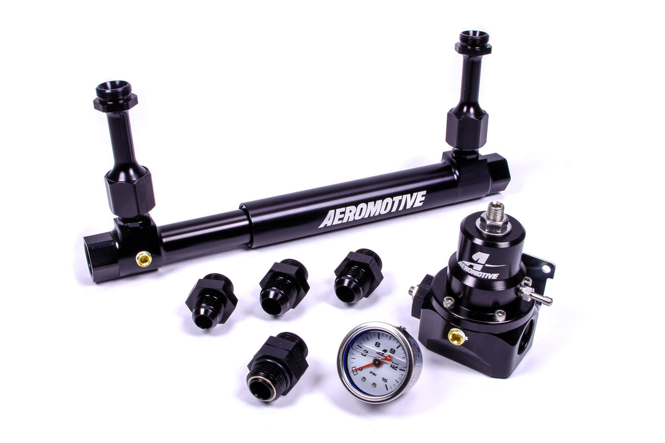 Aeromotive  Adjustable Fuel Log w/ 13214 2-Port Regulator 17249