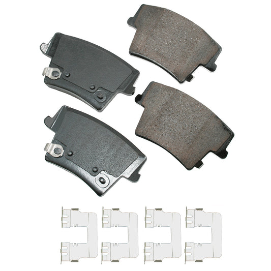 Akebono Brake Corporation  Brake Pads Rear Dodge 05 -18 Challenger Charger ACT1057