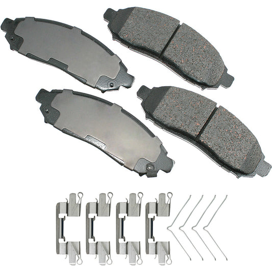 Akebono Brake Corporation  ProACT Ultra-Premium Bra ke Pads - Front ACT1094