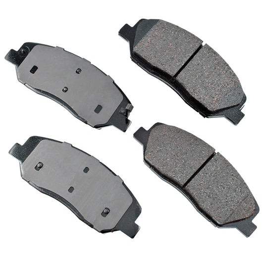 Akebono Brake Corporation Brake Pads Front Hyundai Santa Fe 07-09 MPN AKEACT1202 For Hyundai 2007-09