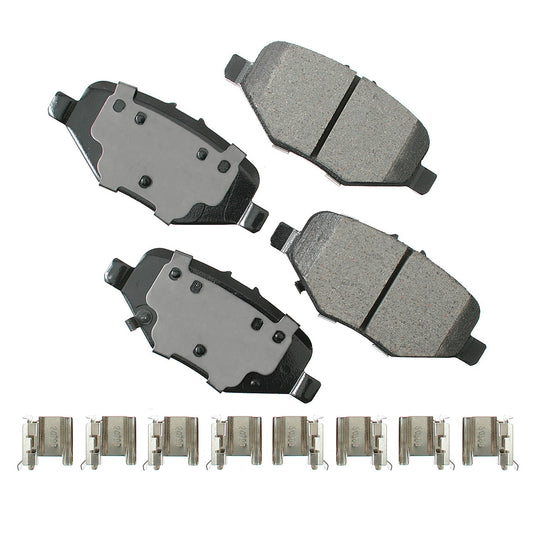 Akebono Brake Corporation Chrysler Town & Country 16-12 Dodge Grand Carav MPN AKEACT1612 For Mopar 2012-16