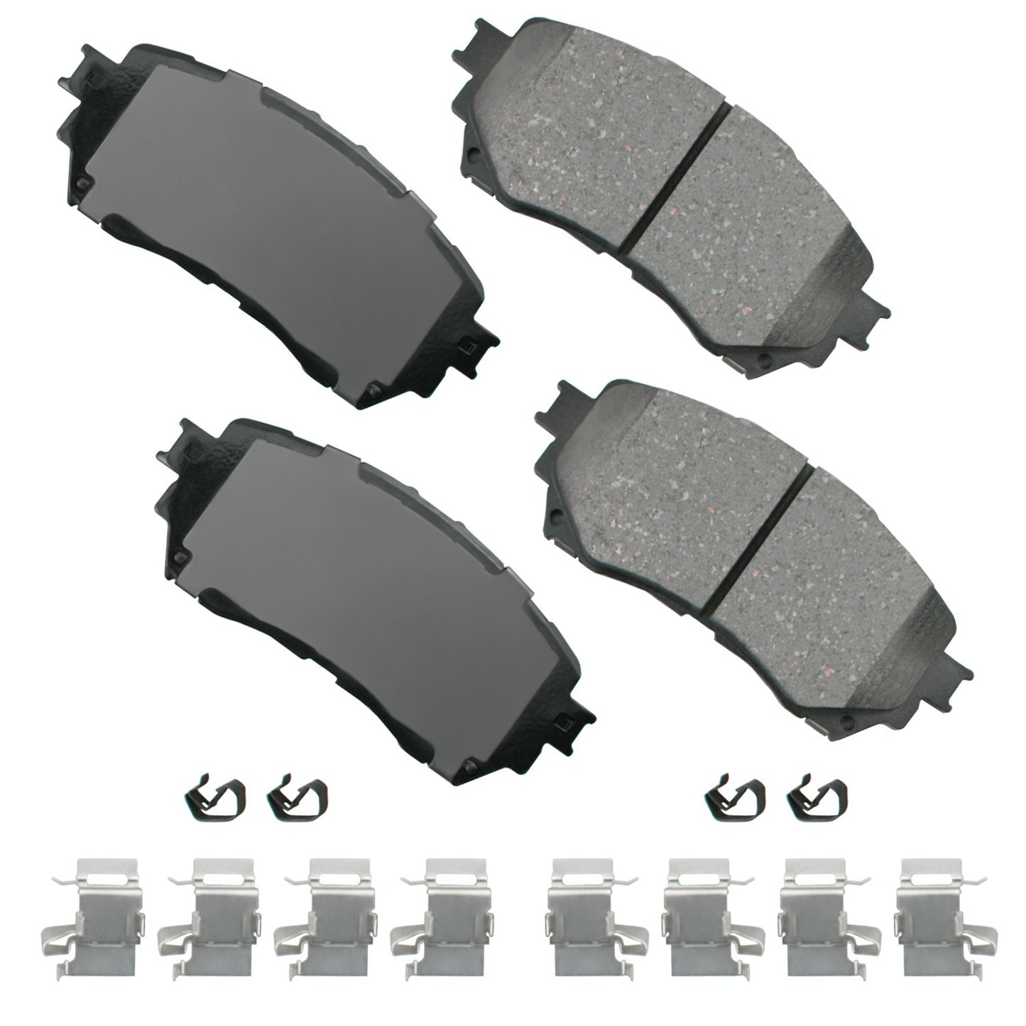 Akebono Brake Corporation Mazda 6 18-14 MPN AKEACT1711 For Mazda 2014-18