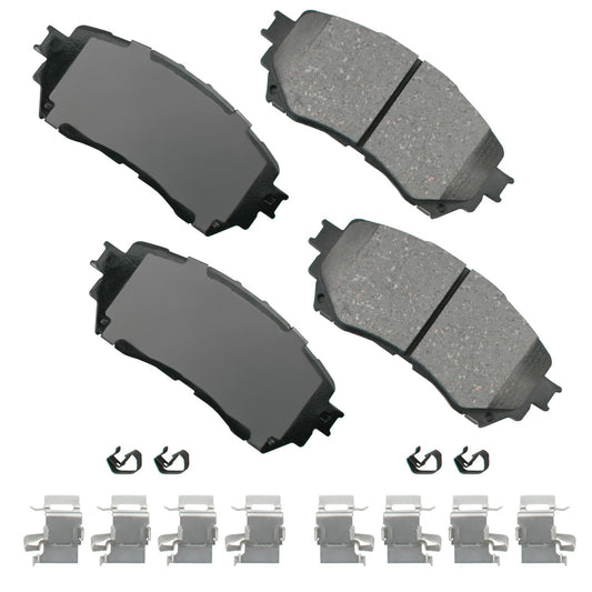 Akebono Brake Corporation Mazda 6 18-14 MPN AKEACT1711 For Mazda 2014-18