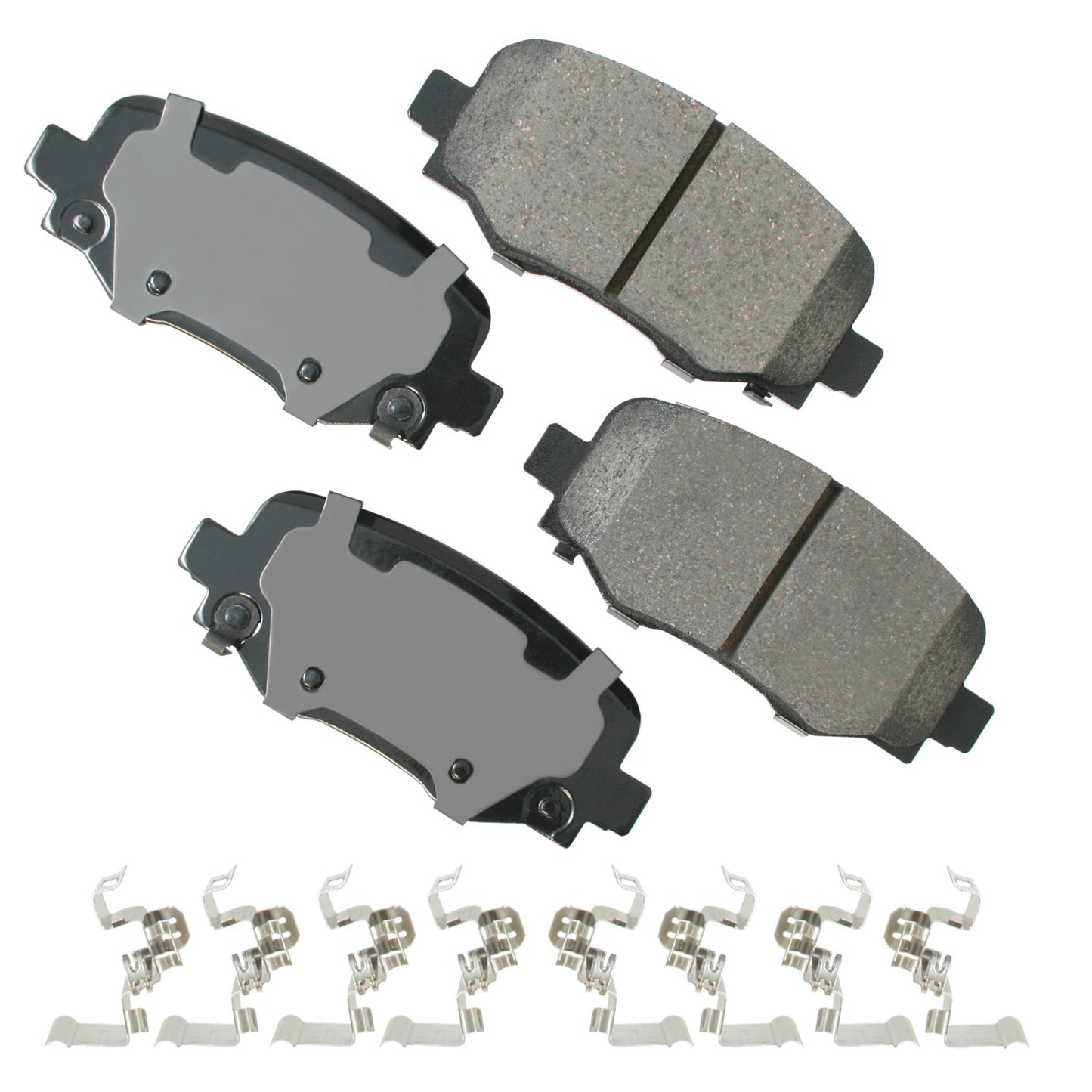 Akebono Brake Corporation Chrysler 200 17-15 Jeep Cherokee 19-14 MPN AKEACT1734 For Jeep, Chrysler Cherokee 2015-17