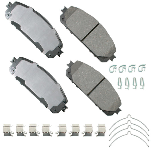 Akebono Brake Corporation Jeep Cherokee 19-14 MPN AKEACT1843 For Jeep Cherokee 2014-19