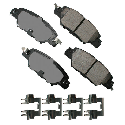 Akebono Brake Corporation Mazda CX-5 18-16 MPN AKEACT1846 For Mazda CX-5 2016-18