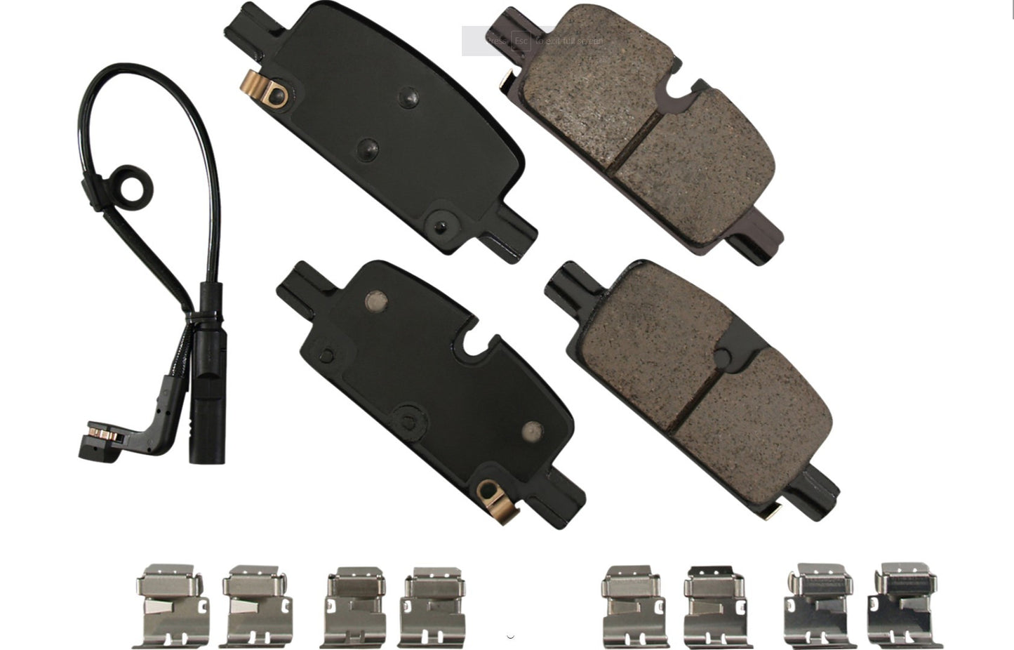 Akebono Brake Corporation  Part/Component  ACT2174