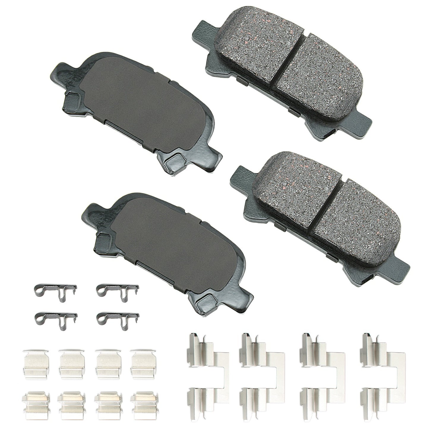 Akebono Brake Corporation Brake Pads Rear Toyota Avalon 00-07 Camry 00-06 MPN AKEACT828A For Toyota Camry 2000-07