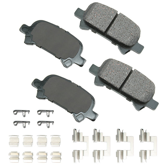 Akebono Brake Corporation Brake Pads Rear Toyota Avalon 00-07 Camry 00-06 MPN AKEACT828A For Toyota Camry 2000-07