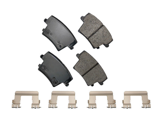 Akebono Brake Corporation  Brake Pads Rear Dodge Charger 06-20 SDF1057