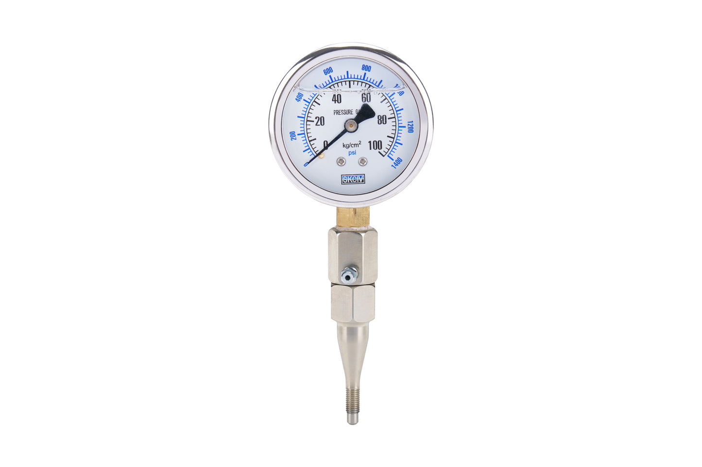 Allstar Performance   Brake Pressure Gauge 360 Deg Rotation  ALL11020