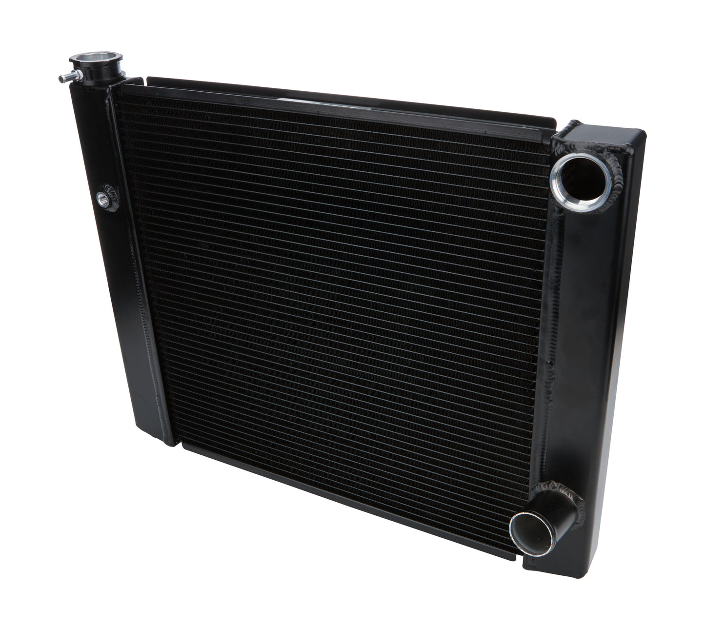 Allstar Performance  Dual Pass Radiator 19x24 1 Row Lightweight Black ALL30343