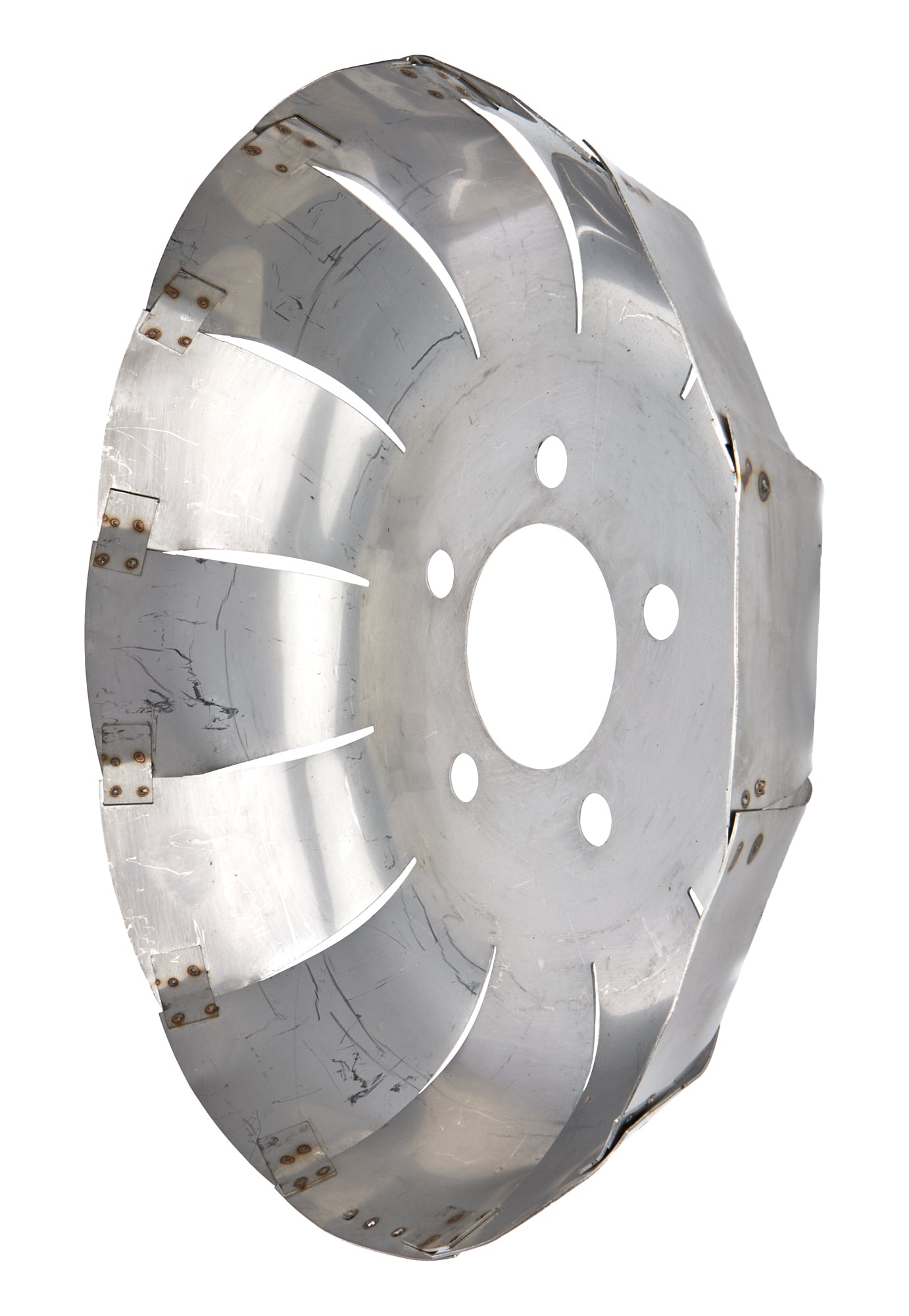 Allstar Performance  Left Rear Inner Shield Stainless Steel 4in BS ALL44272