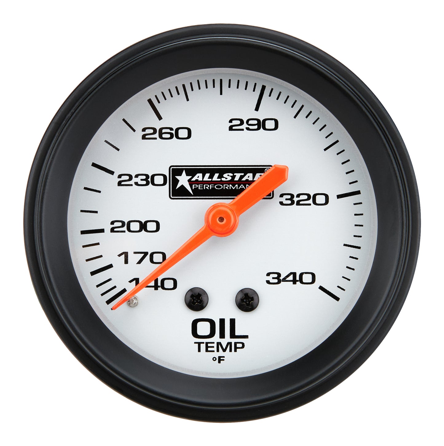 Allstar Performance Oil Temp Gauge 140-340F 2-5/8in MPN ALL80097