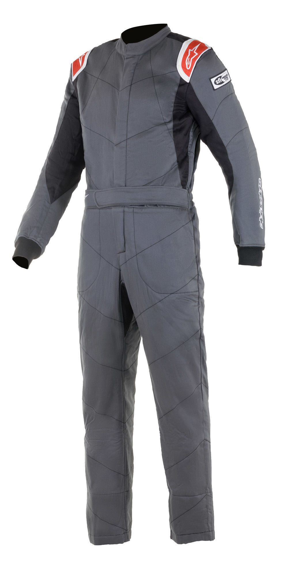 Alpinestars Usa  Suit Knoxville V2 Grey / Red Large / X-Large 3355921-143-58