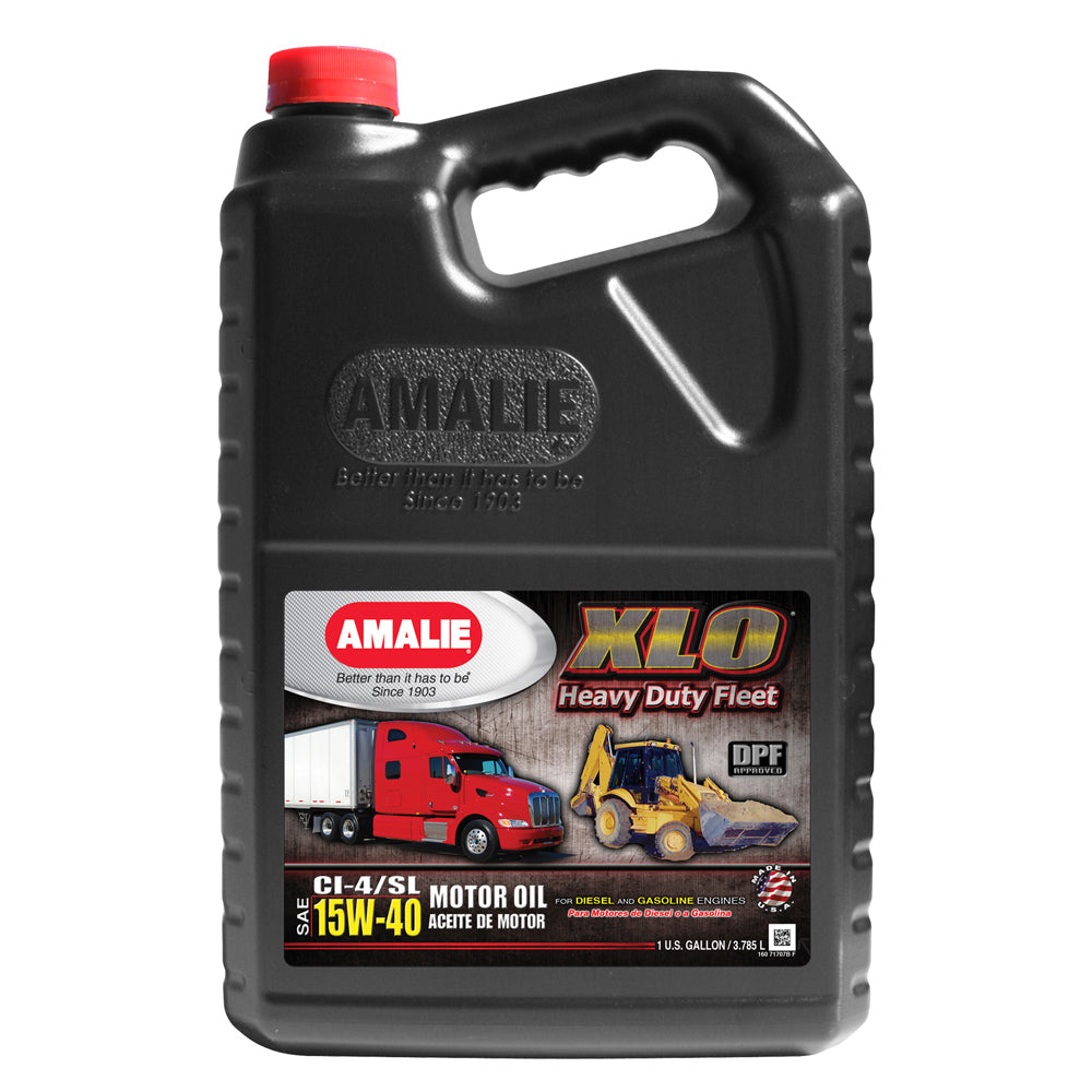 Amalie  XLO Heavy Duty Fleet Oil 15w40 Case 1 Gallon AMA71707-36